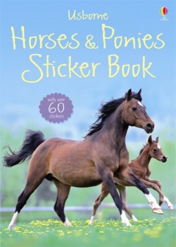 Horses and ponies sticker book Usborne Publishing