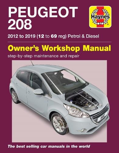 Peugeot 208 petrol a diesel (2012 to 2019) 12 to 69 reg, 2012 to 2019