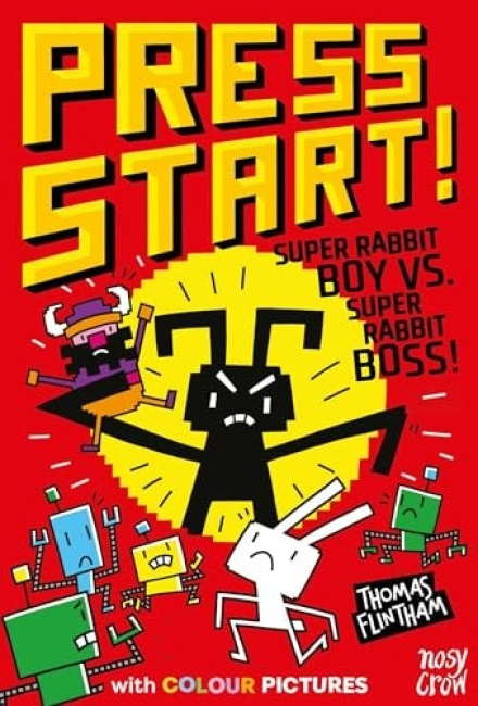 Press Start! Super Rabbit Boy vs Super Rabbit Boss!