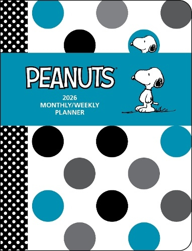 Peanuts® 12-Month 2026 Monthly/Weekly Planner Calendar