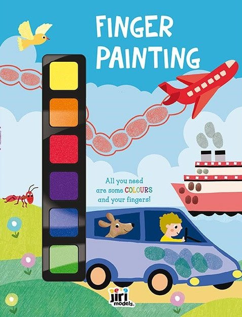 Finger painting Car