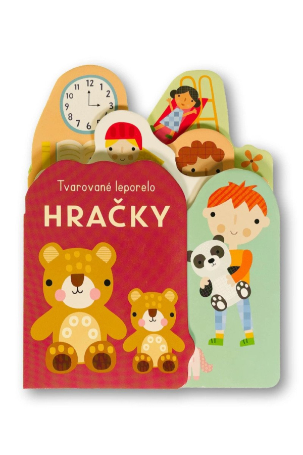 Tvarované leporelo - Hračky