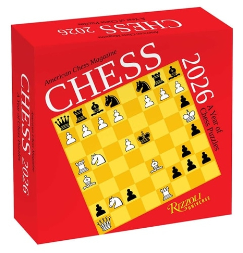 Chess 2026 Day-to-Day Calendar, A Year of Chess Puzzles