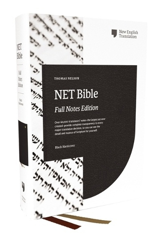 NET Bible, Full Notes Edition (NET, Hardcover, Comfort Print), Holy Bible