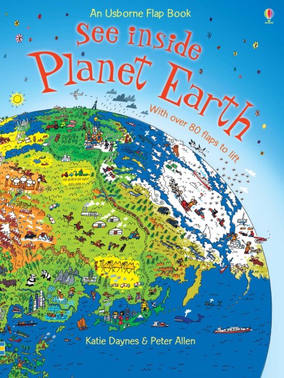 See Inside Planet Earth - Flap Book nezadán