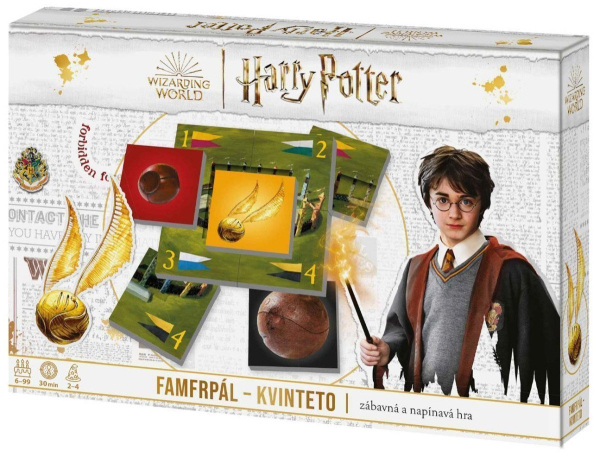 Harry Potter Famfrpál Kvinteto - rodinná hra