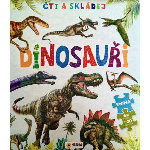 Čti a skládej Dinosauři