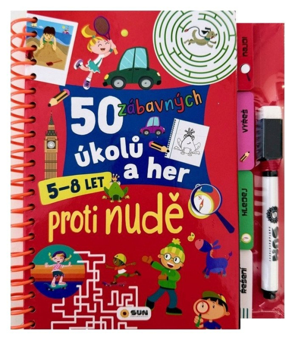 50 zábavných úkolů a her Proti nudě 5-8 let