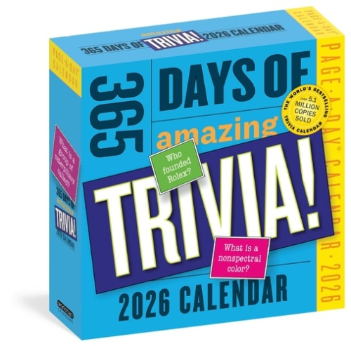 365 Days of Amazing Trivia Page-A-Day® Calendar 2026