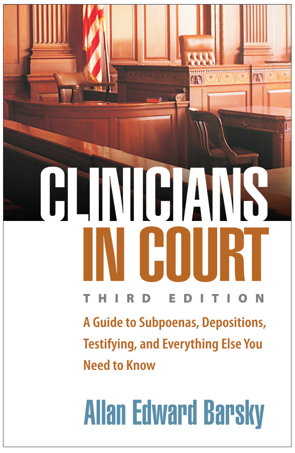 Clinicians in Court, Third Edition