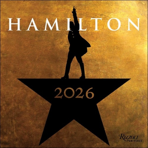 Hamilton 2026 Wall Calendar, An American Musical
