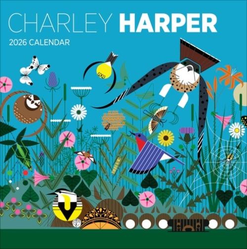 Charley Harper 2026 Wall Calendar