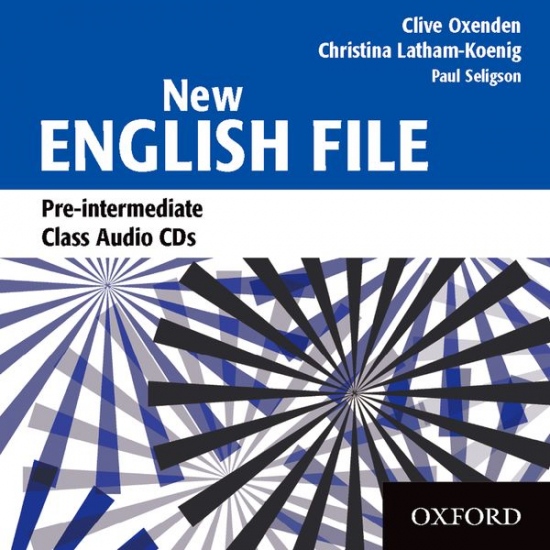 NEW ENGLISH FILE PRE-INTERMEDIATE CLASS CD