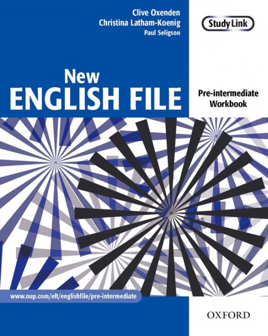 NEW ENGLISH FILE PRE-INTERMEDIATE WORKBOOK Oxford University Press