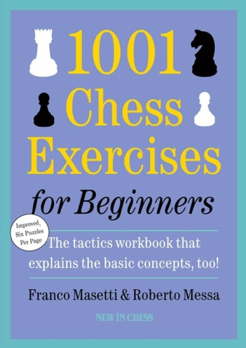 1001 Chess Exercises for Beginners, Second Edition