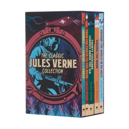 Classic Jules Verne Collection, 5-Book paperback boxed set