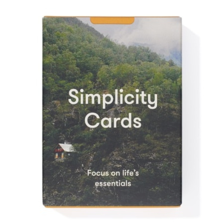 Simplicity Cards, focus on life's essentials