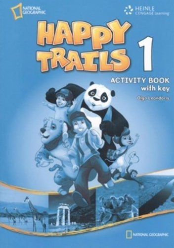 HAPPY TRAILS 1 ACTIVITY BOOK WITH ANSWER KEY National Geographic learning
