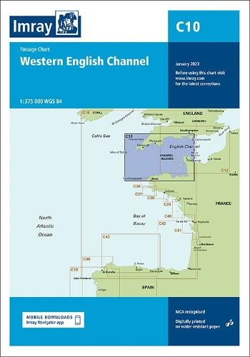 Imray Chart C10, Western English Channel Passage Chart