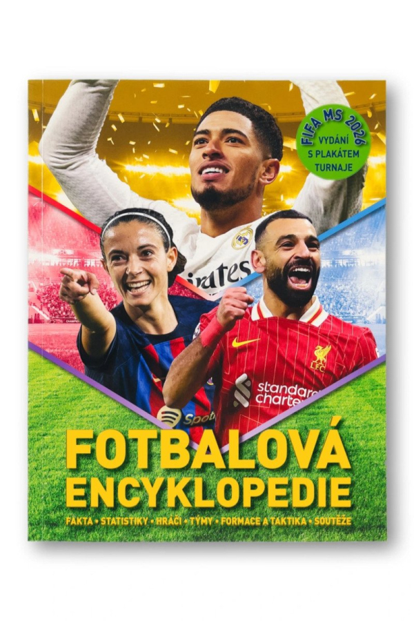Fotbalová encyklopedie FIFA MS 2026 + plakát z turnaje