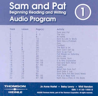 SAM AND PAT 1 AUDIO CD National Geographic learning