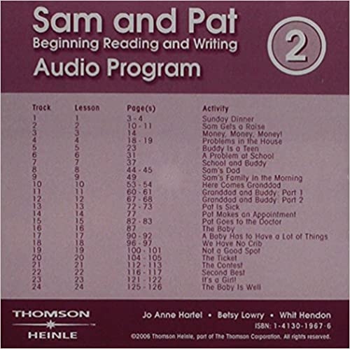 SAM AND PAT 2 AUDIO CD National Geographic learning