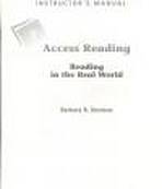 ACCESS READING LEVEL 3 INSTRUCTOR´S MANUAL