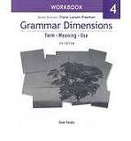 GRAMMAR DIMENSIONS 4 WORKBOOK