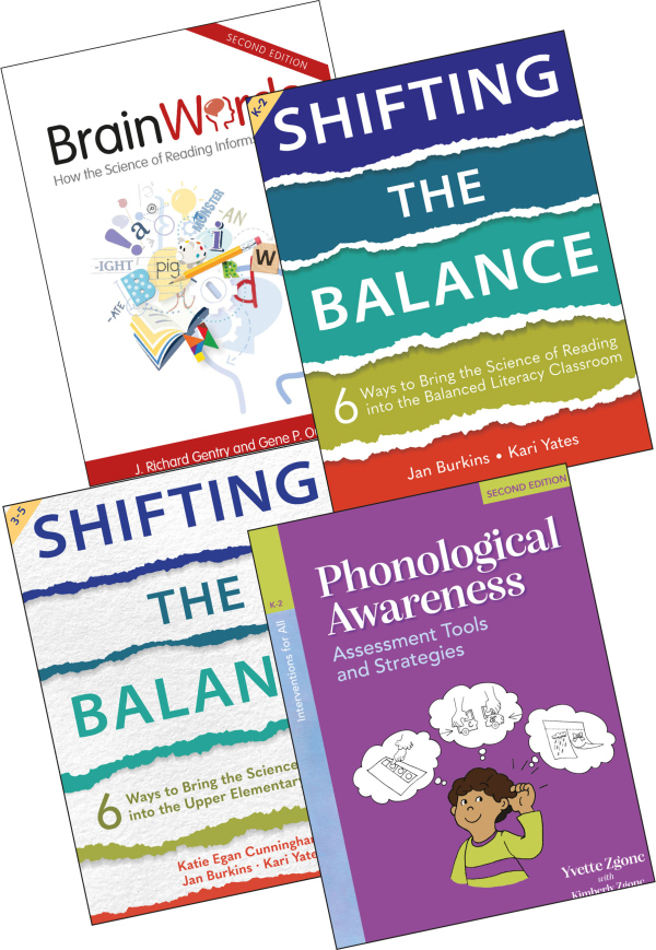 Shifting the Balance and the Science of Reading 4 Book Bundle