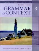 GRAMMAR IN CONTEXT 3 4E TEACHER´S EDITION