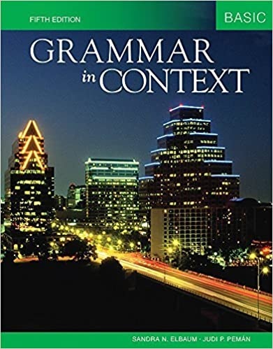GRAMMAR IN CONTEXT BASIC 5E STUDENT´S BOOK International Student Edition National Geographic learning