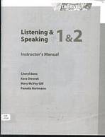 TAPESTRY LISTENING/SPEAKING 1 – 2 INSTRUCTOR´S MANUAL