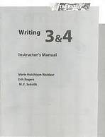 TAPESTRY WRITING 3 – 4 INSTRUCTOR´S MANUAL