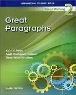 GREAT WRITING 2 Third Edition GREAT PARAGRAPHS (International Student´s Edition)