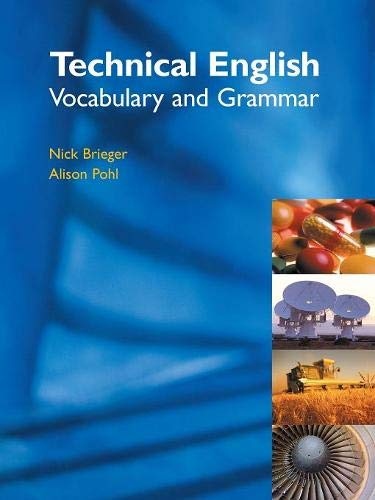 TECHNICAL ENGLISH: VOCABULARY a GRAMMAR National Geographic learning