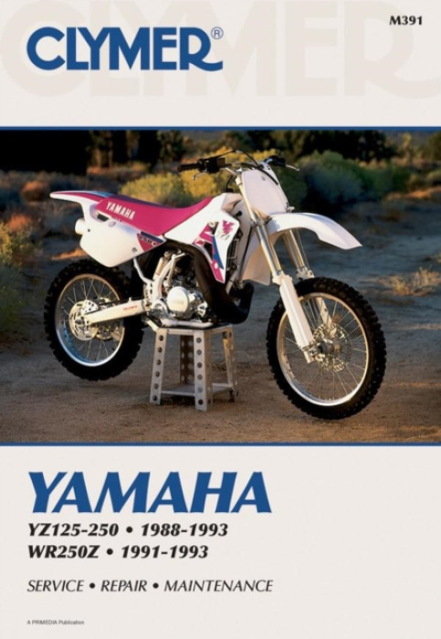 Yamaha YZ125-250 (1988-1993) a WR250Z (1991-1993) Motorcycle Service Repair Manual