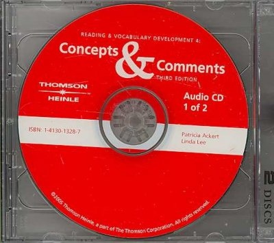 CONCEPTS a COMMENTS 3E AUDIO CD National Geographic learning