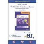 WORLD LINK 1 ONLINE LESSON PLANNER (Second Edition)