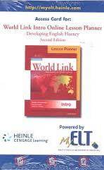 WORLD LINK INTRO ONLINE LESSON PLANNER (Second Edition)