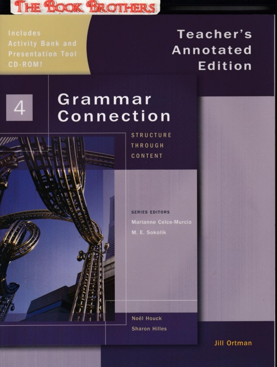 GRAMMAR CONNECTION 4 TEACHER´S EDITION + CLASSROOM PRESENTATION TOOLS CD-ROM National Geographic learning