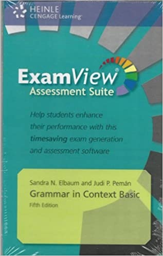 GRAMMAR IN CONTEXT BASIC 5E EXAMVIEW CD-ROM National Geographic learning