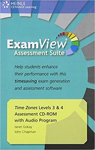 TIME ZONES 3 – 4 EXAMVIEW CD-ROM National Geographic learning