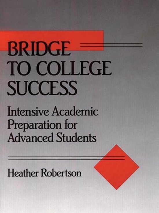 BRIDGE TO COLLEGE SUCCESS Cambridge University Press