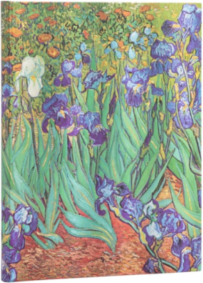 Van Gogh’s Irises Ultra Unlined Hardcover Journal