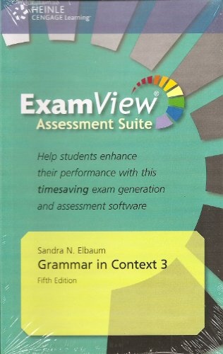 GRAMMAR IN CONTEXT 3 5E EXAMVIEW CD-ROM National Geographic learning