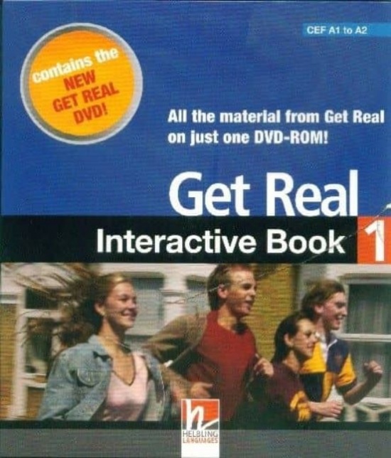 GET REAL Level 1 Elementary Interactive Book DVD-ROM Helbling Languages