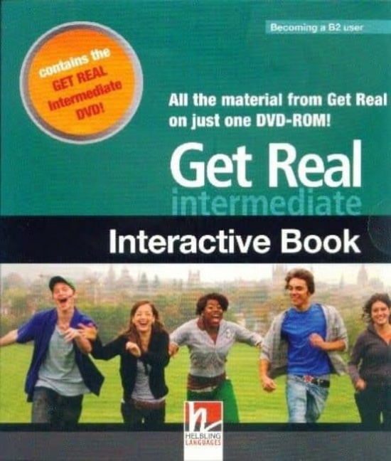 GET REAL Level 3 Intermediate Interactive Book DVD-ROM Helbling Languages