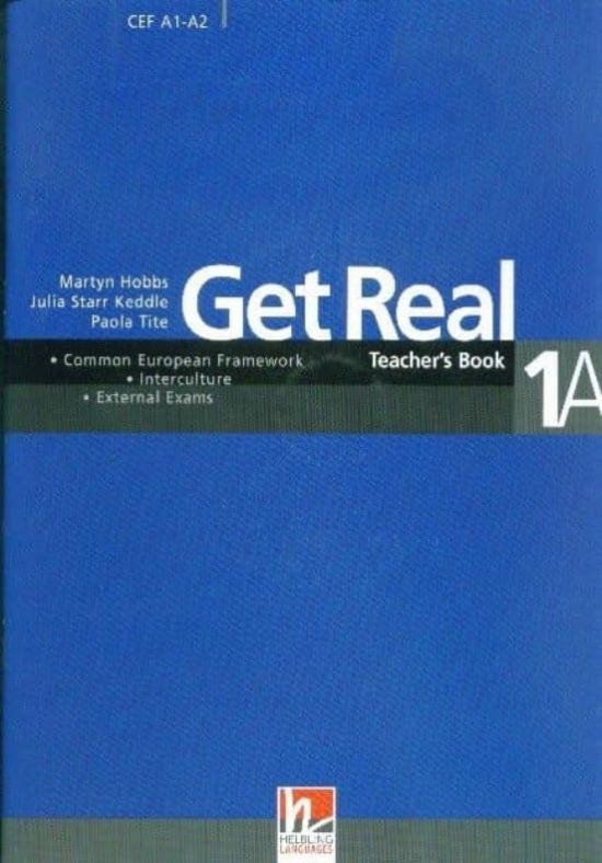 GET REAL COMBO 1A Teacher´s Book A + Audio CD Helbling Languages