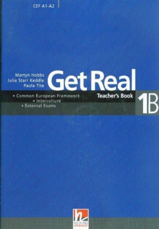 GET REAL COMBO 1B Teacher´s Book B + Audio CD Helbling Languages