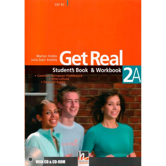 GET REAL COMBO 2A STUDENT´S BOOK PACK (Student´s Book a Workbook Multipack A + Audio CD + CD-ROM) Helbling Languages